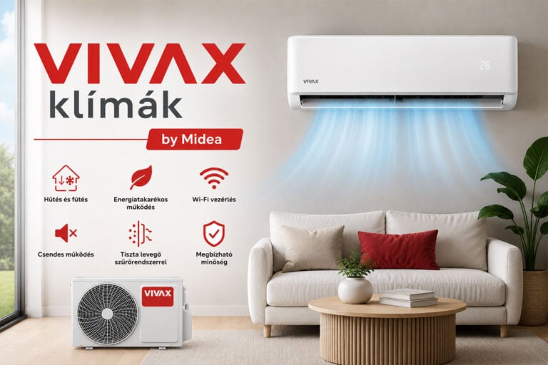 Vivax klímák: Midea technológia