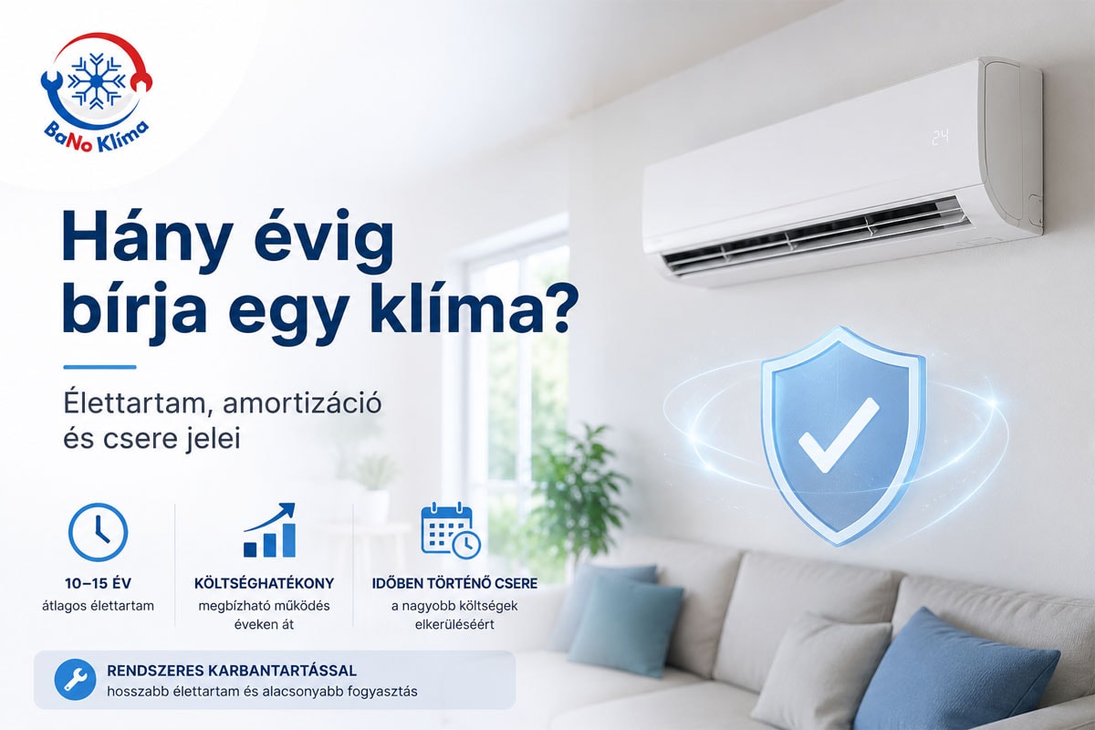 Hány évig bírja egy klíma? Ekkor érdemes cserélni