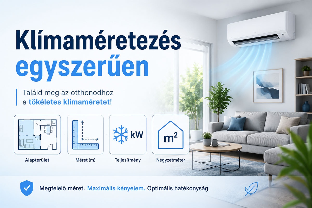 Klímaméretezés egyszerűen